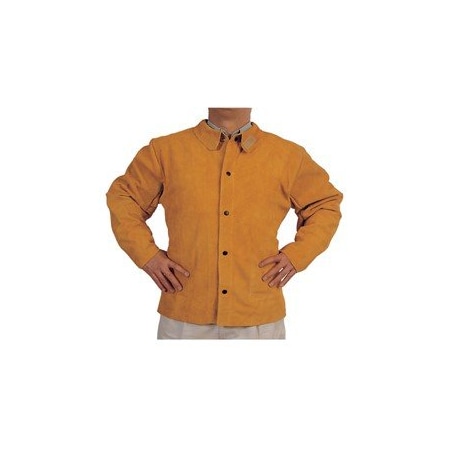 Weldas Alliance Standard Leather Jacket, Sleeves: 30in. , Size: 2XL, Color: Golden brown 44-2130XXL